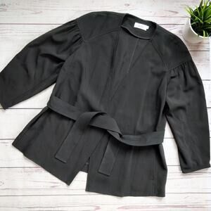A.L.C. Kendrick Tie Waist Open Front Jacket 10